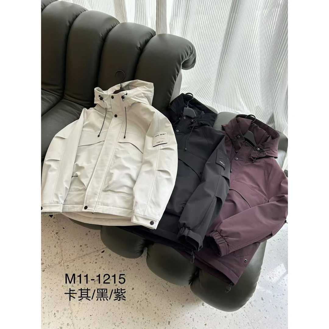 【暮雪寒冬3.0】合伙人商场高定！情侣简约纯色加厚大棉外套Z-1215