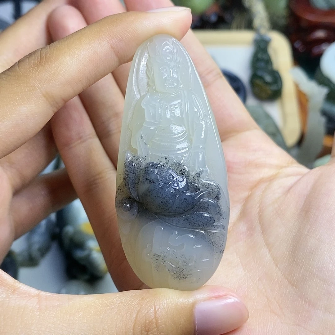 【闪购商品】颈饰未镶嵌和田玉