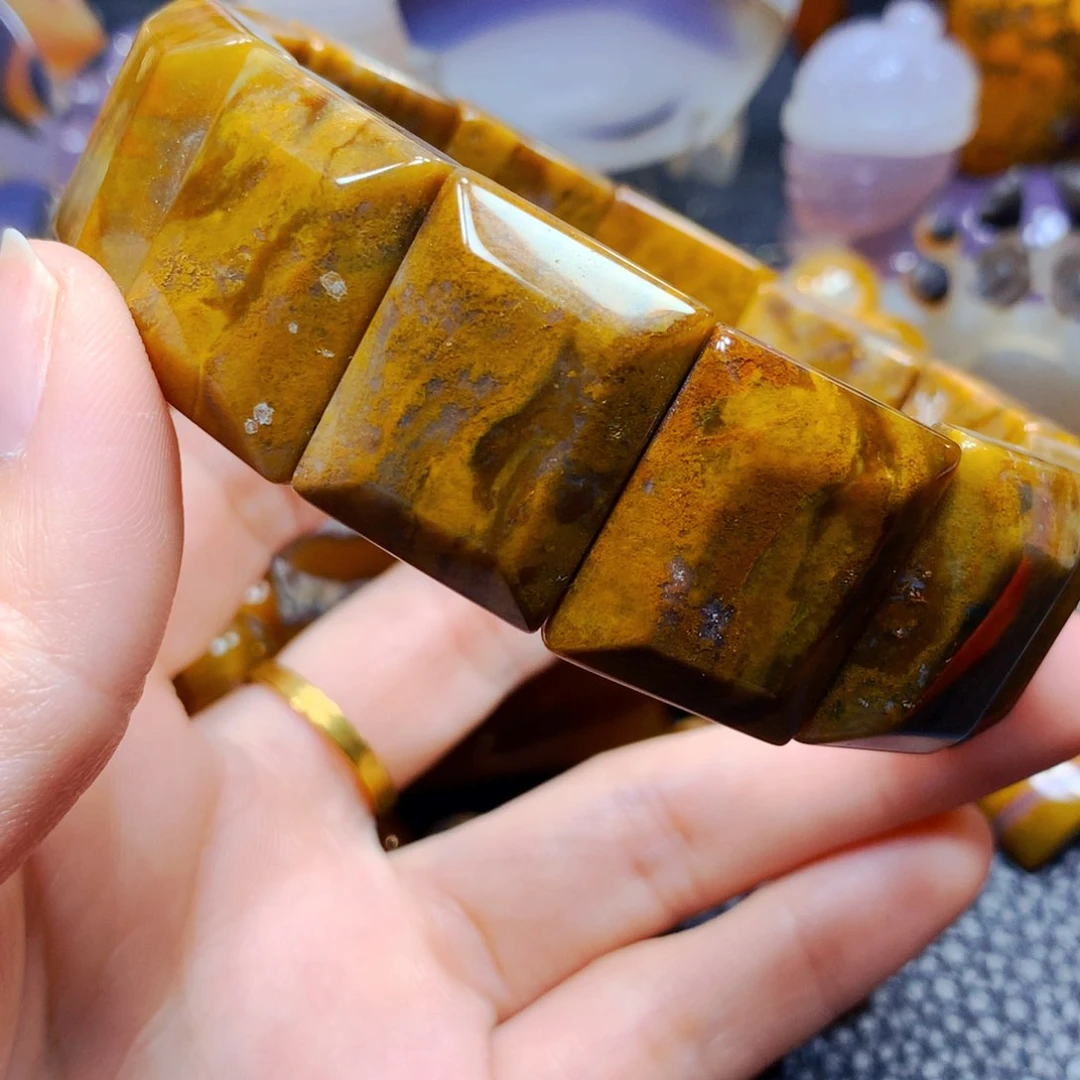 玛瑙/玉髓手牌3未镶嵌春*