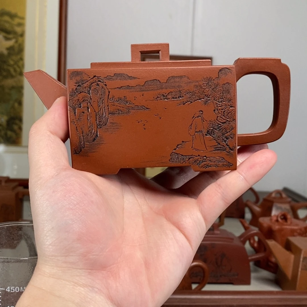 茶壶紫砂原矿泥料传统工艺制作