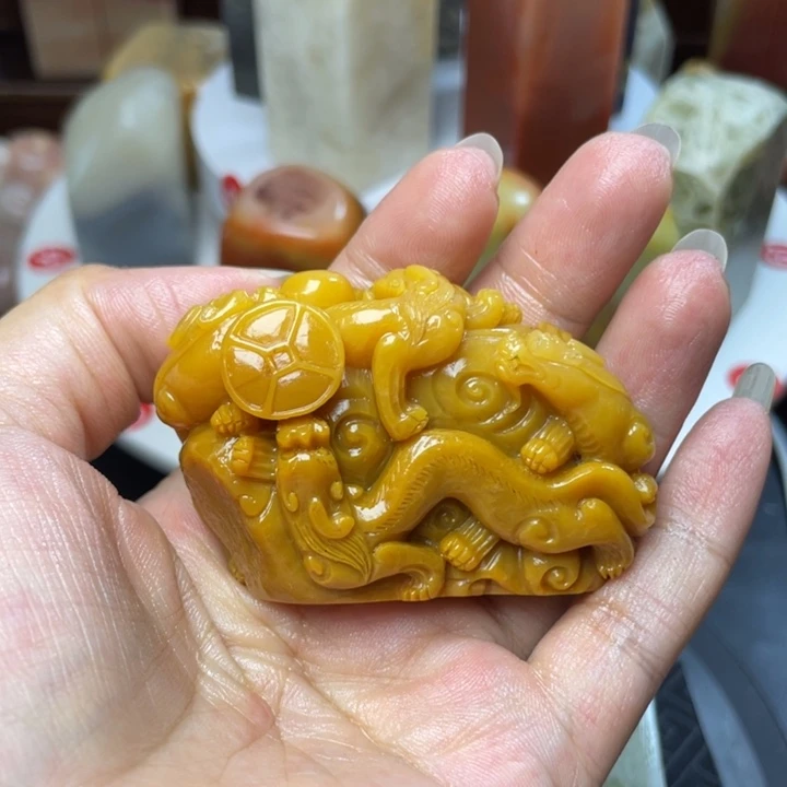 范***儿印石寿山石素章原石