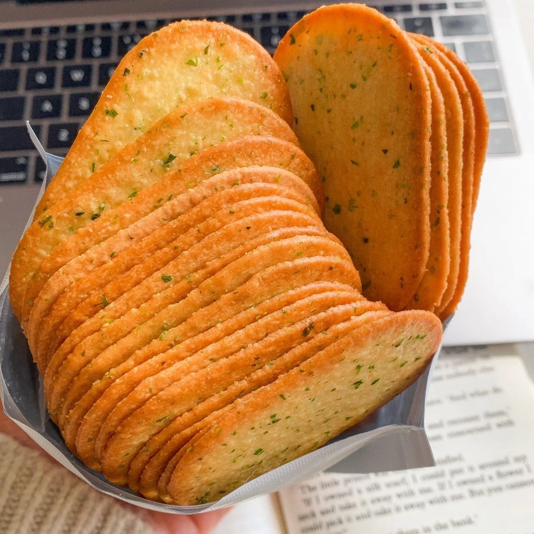 【一箱120片】永得利海苔薄脆饼干网红酥脆解馋甄选美味解馋办公室