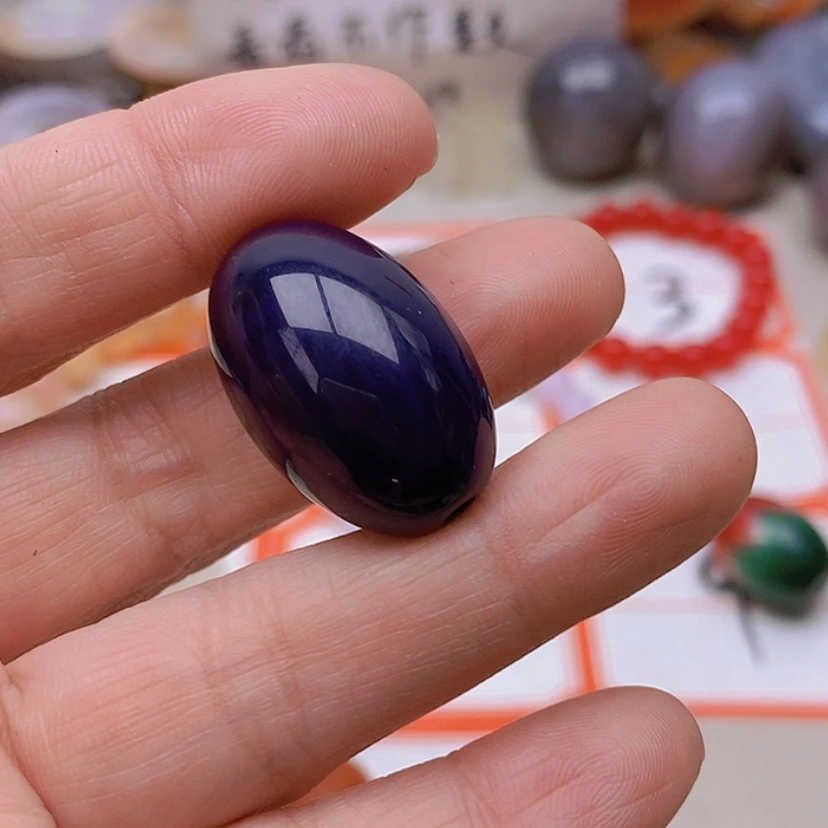 【闪购商品】未镶嵌玛瑙/玉髓珠宝半成品一**过