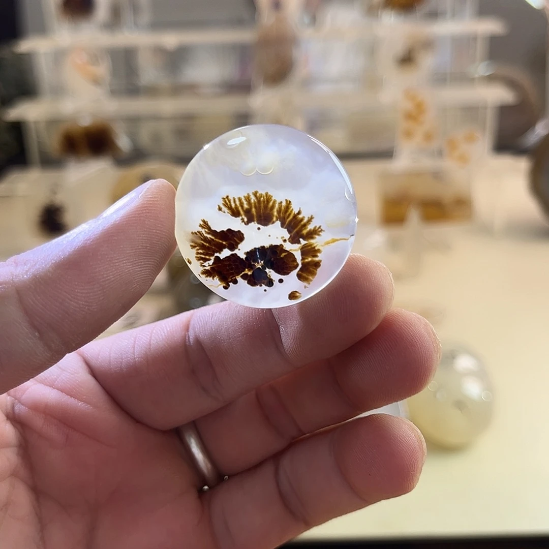 玛瑙/玉髓吊坠(不含链)未镶嵌