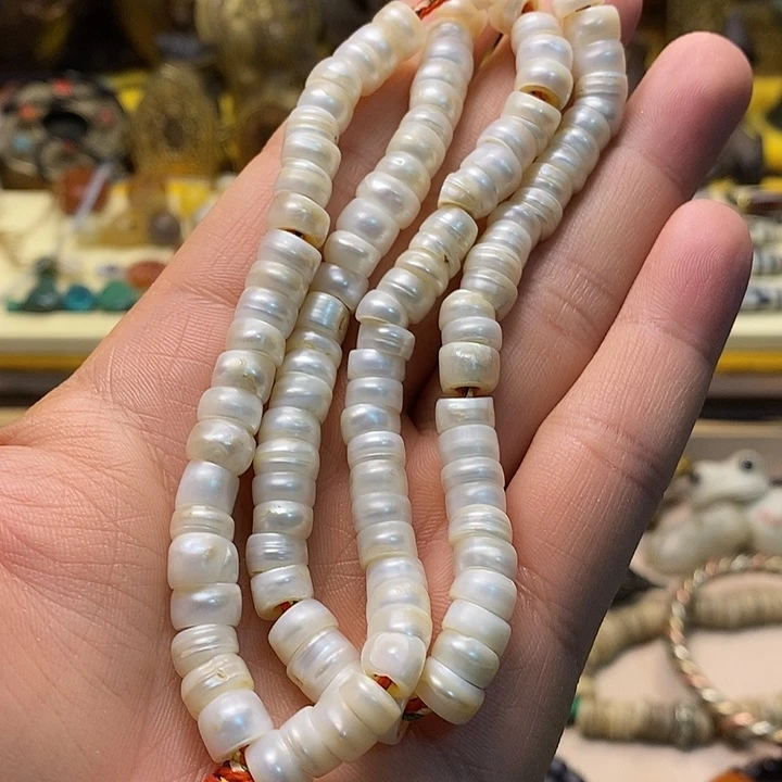 贝壳手串/手链老贝壳珠念珠念珠
