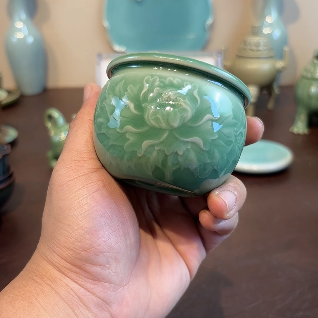 瓷片龙泉青瓷了我青瓷