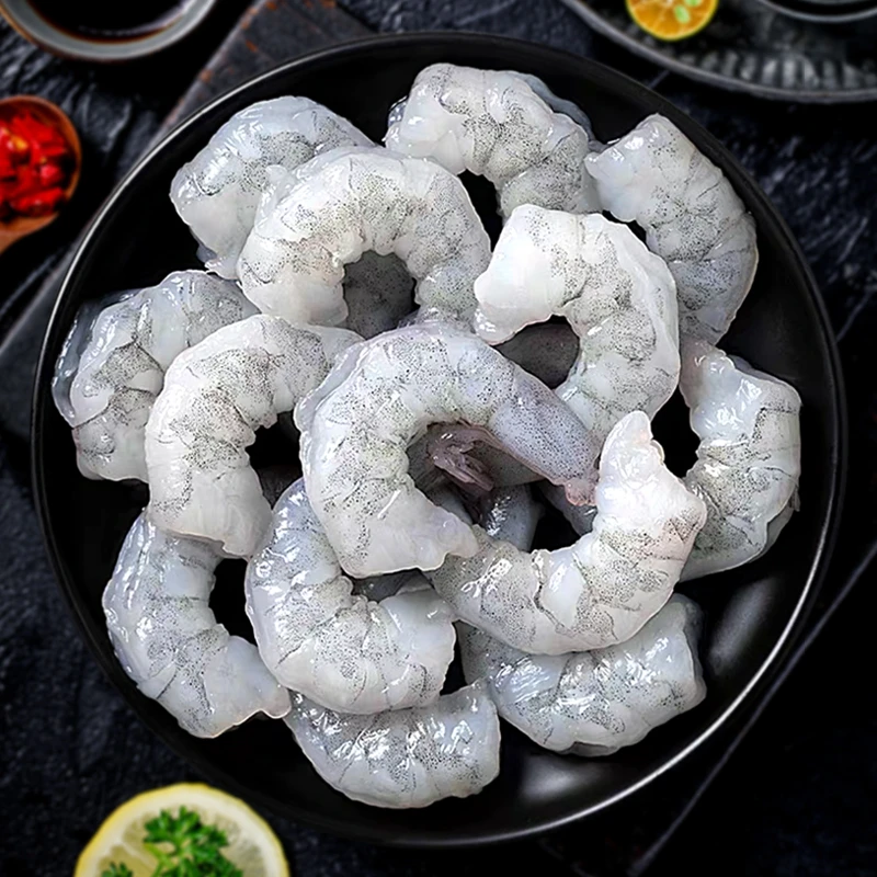 【新鲜大虾仁】海虾开背去虾线 青虾仁 每包500克 30-35只白虾对虾2