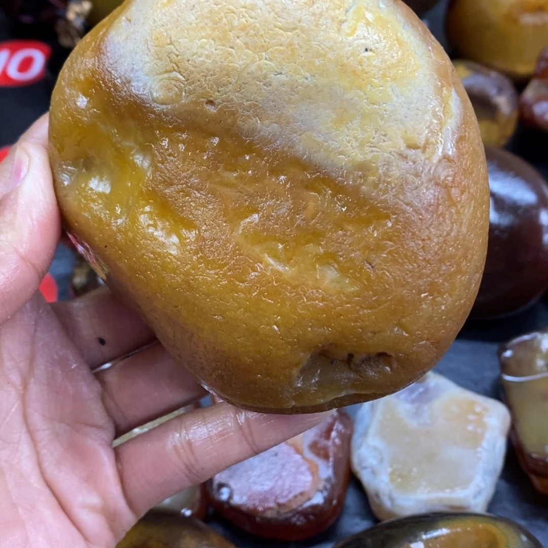 玛瑙/玉髓未镶嵌手把件