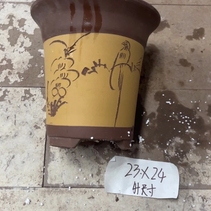 紫砂花盆破损包赔