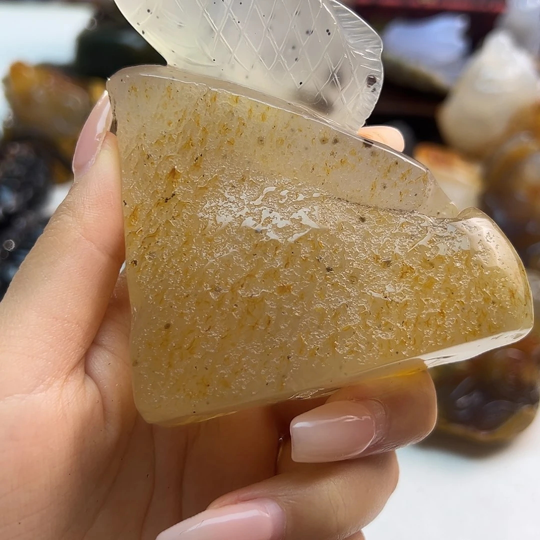 玛瑙/玉髓未镶嵌项链