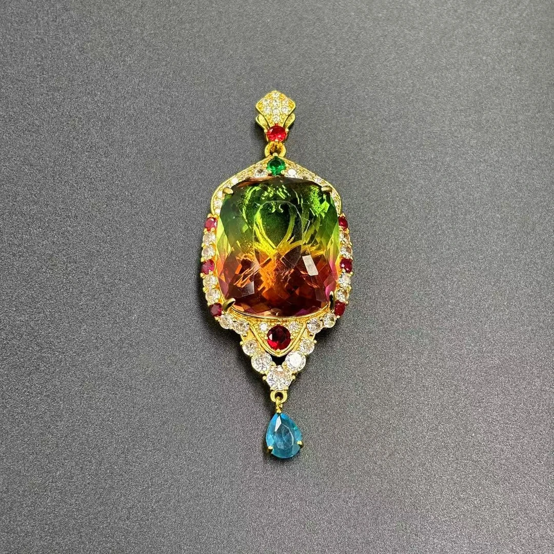 c1325-豪华设计款蛋面吊坠-赠高货绳-赠礼盒