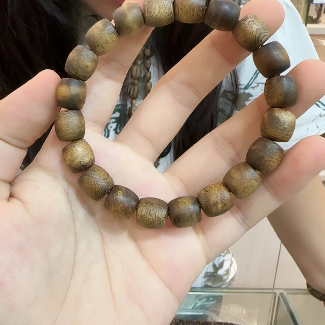 沉香沉香碎屑卡1.0鼓珠单圈