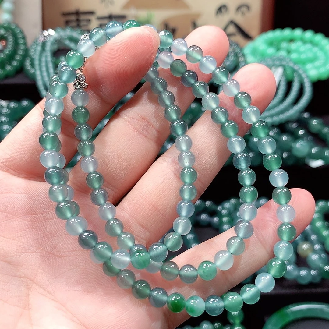 未镶嵌手链翡翠卡5.8