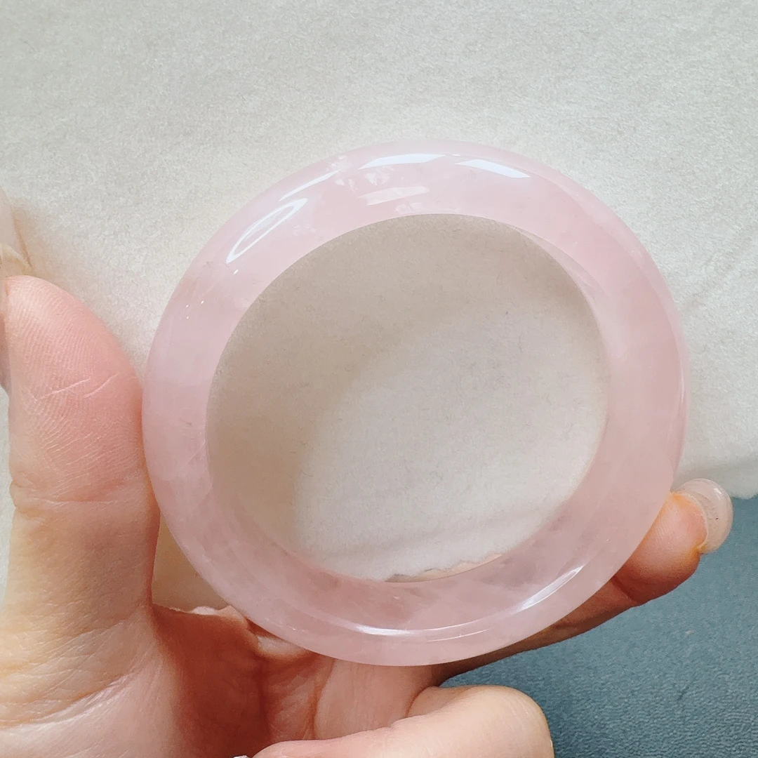 【蜜桃粉糯版】典雅百搭西柚粉手镯 53