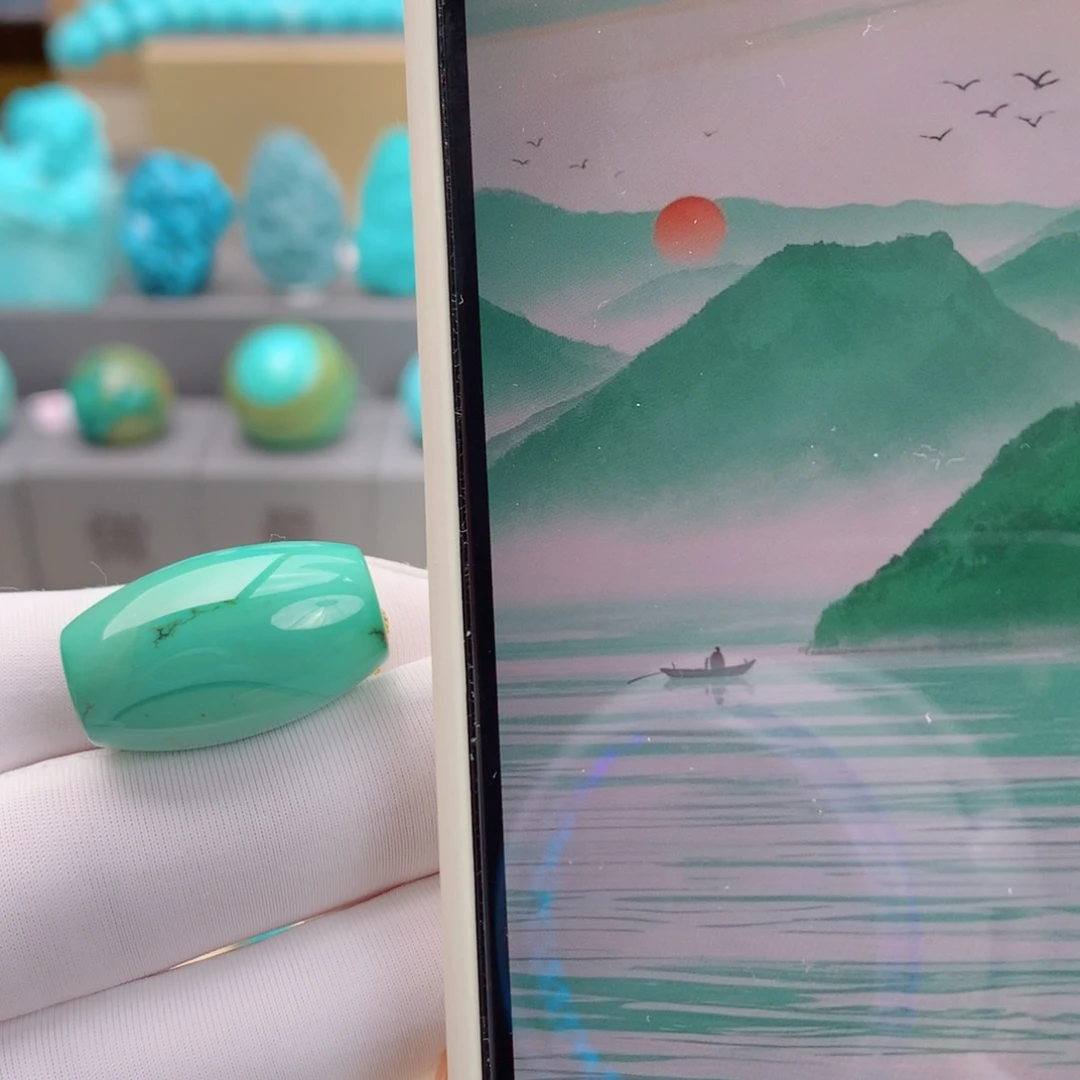 绿松石未镶嵌珠宝奇石