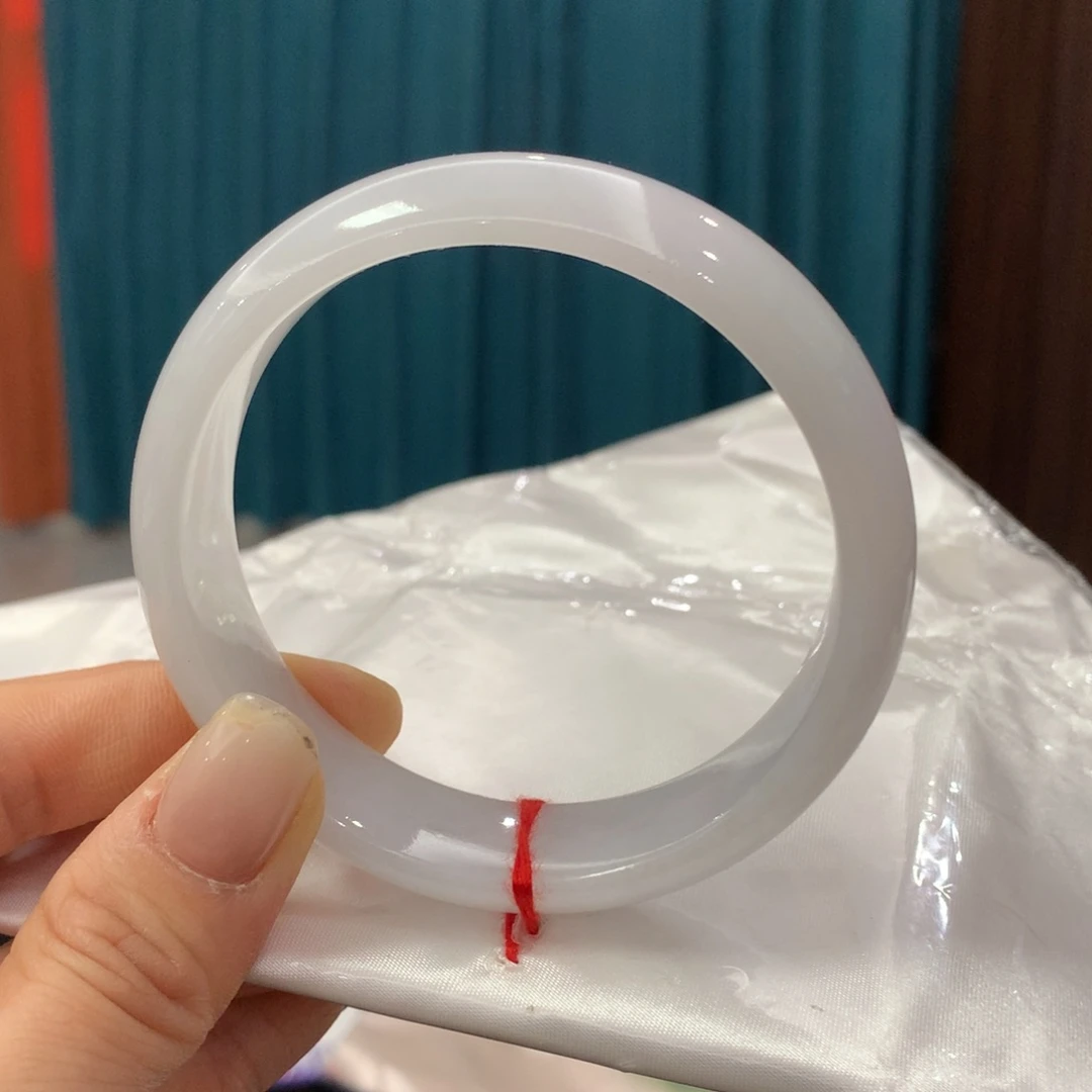 未镶嵌手镯翡翠完美者慎拍圈口60轮胎