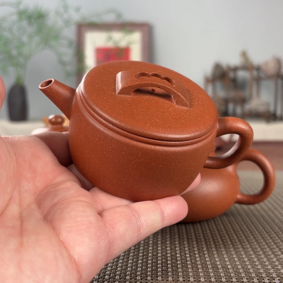 紫砂茶壶黄龙山原矿紫砂壶150