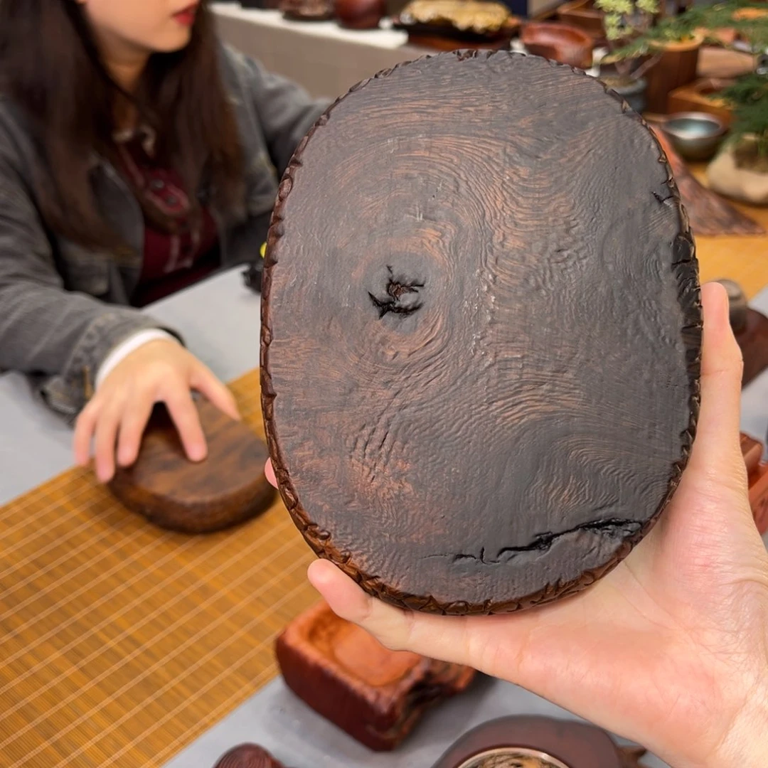 星*缅甸鸡翅木工艺底座