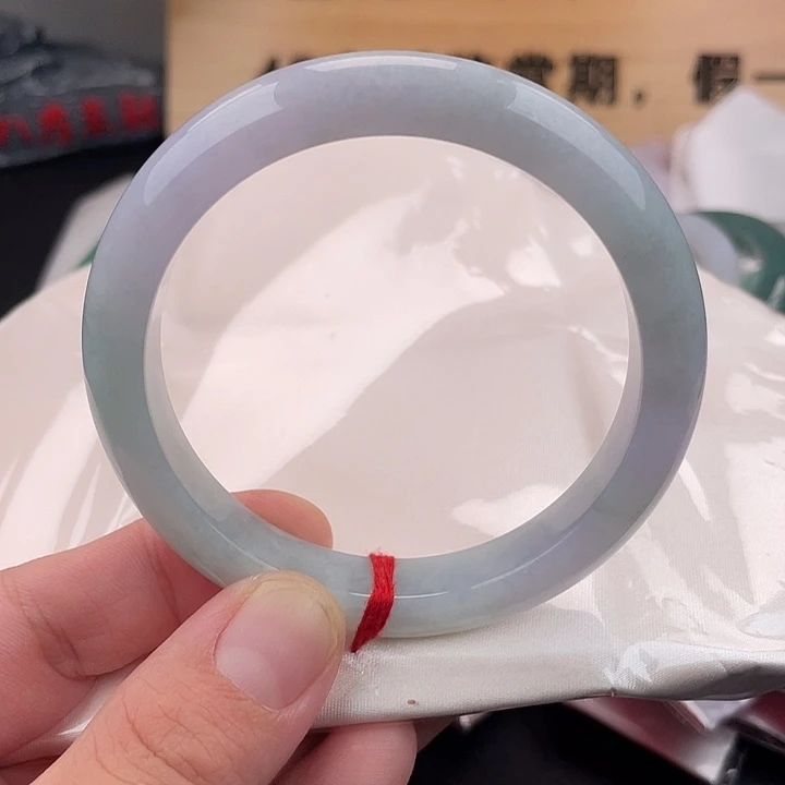 翡翠未镶嵌手镯手镯-11