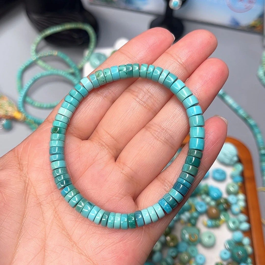 绿松石未镶嵌珠宝半成品