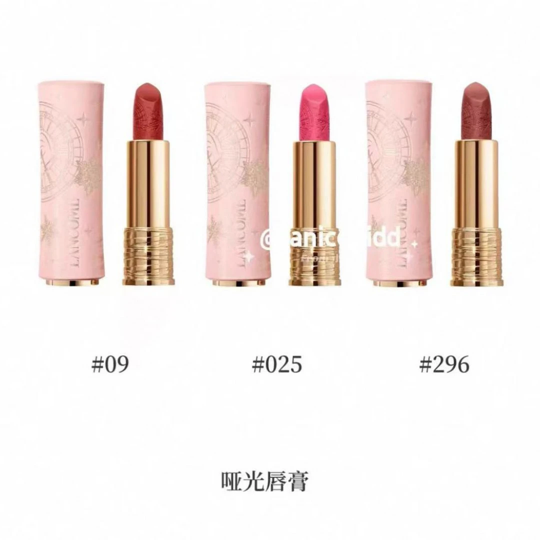 【官方正品】兰.蔲25幸福邮戳圣诞限定口红四季唇膏09烤栗秋