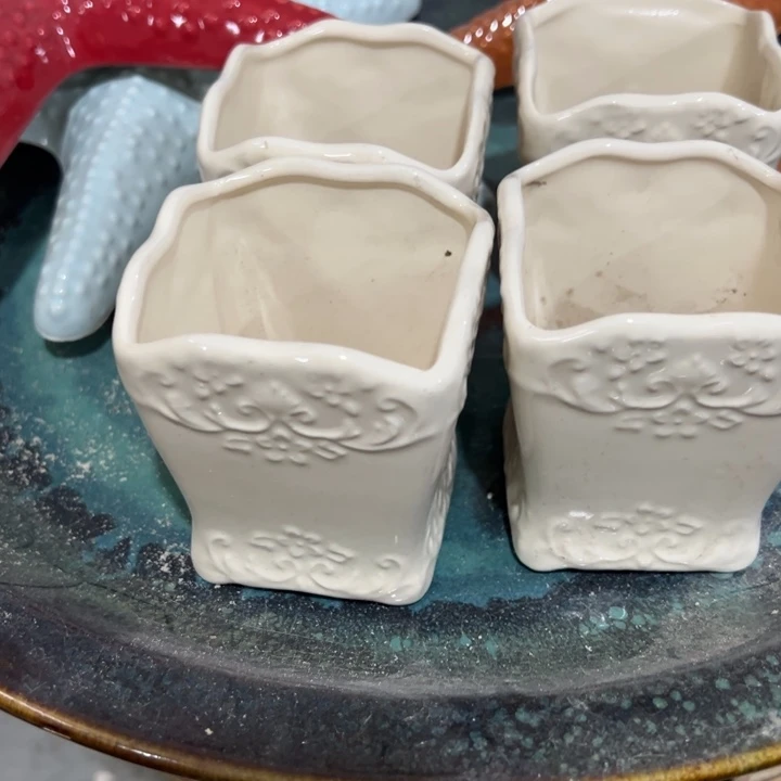 瓷花瓶摆件外贸出口(微瑕)