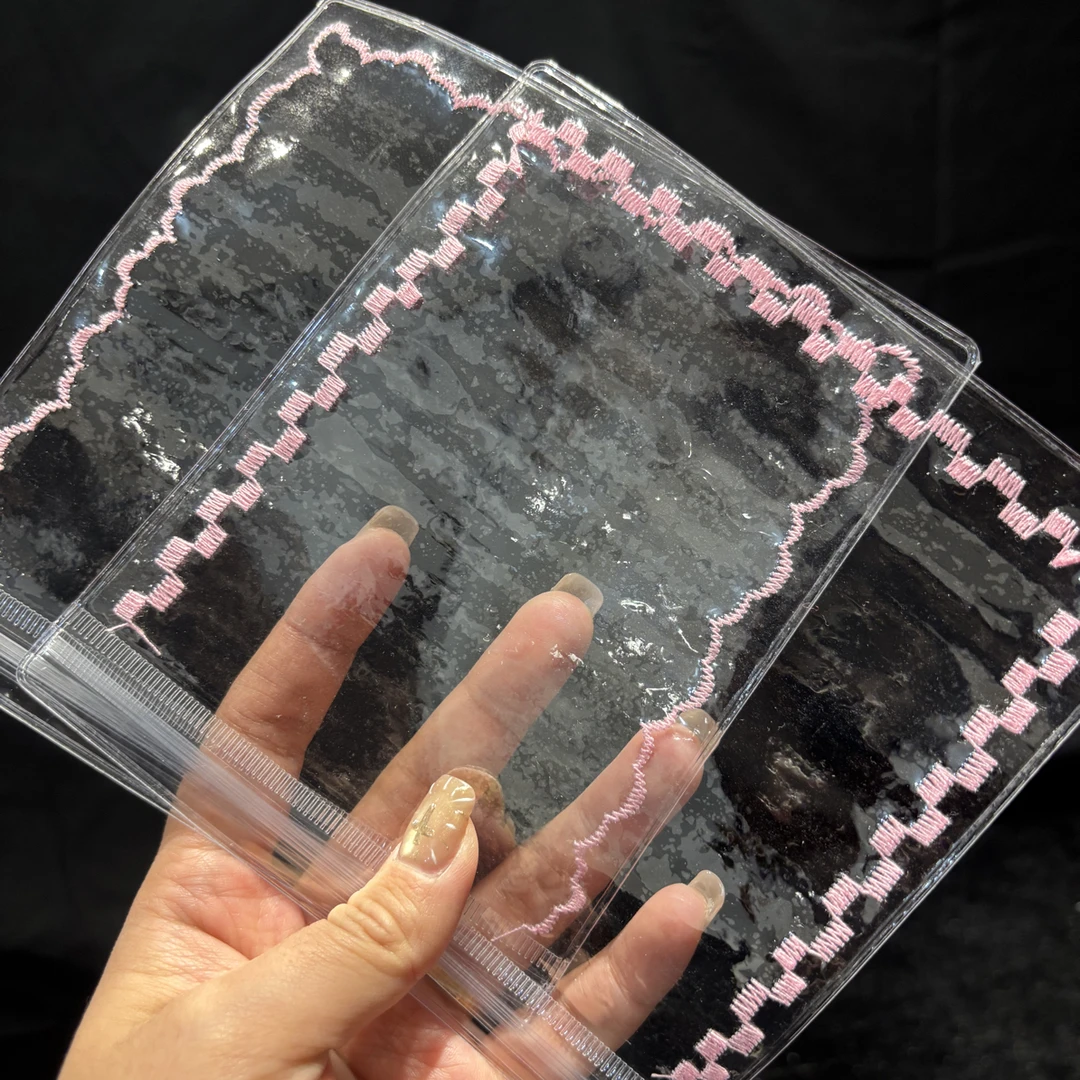 10个软袋子PVC缝三边替换袋18x18