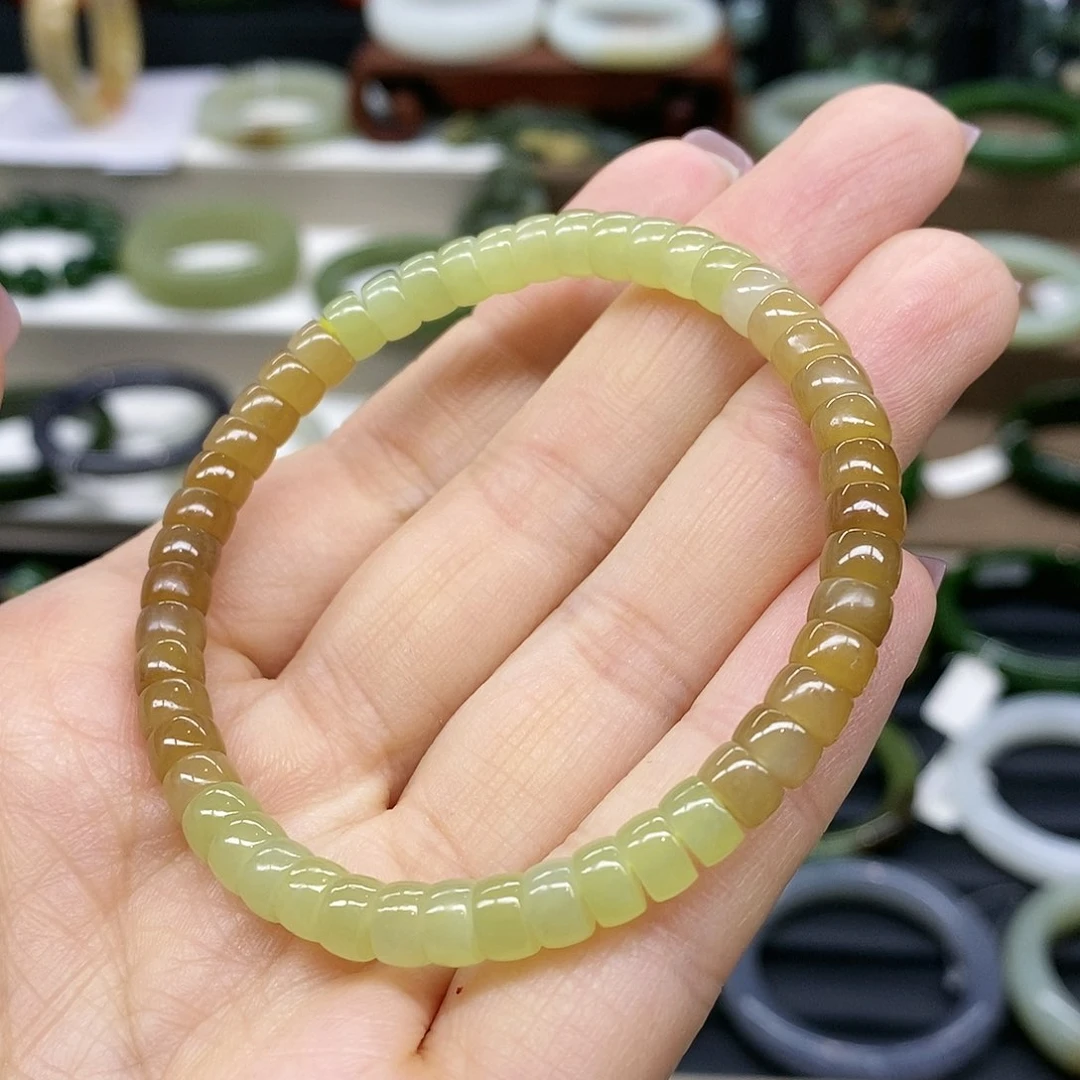 【闪购商品】手链未镶嵌和田玉麦*