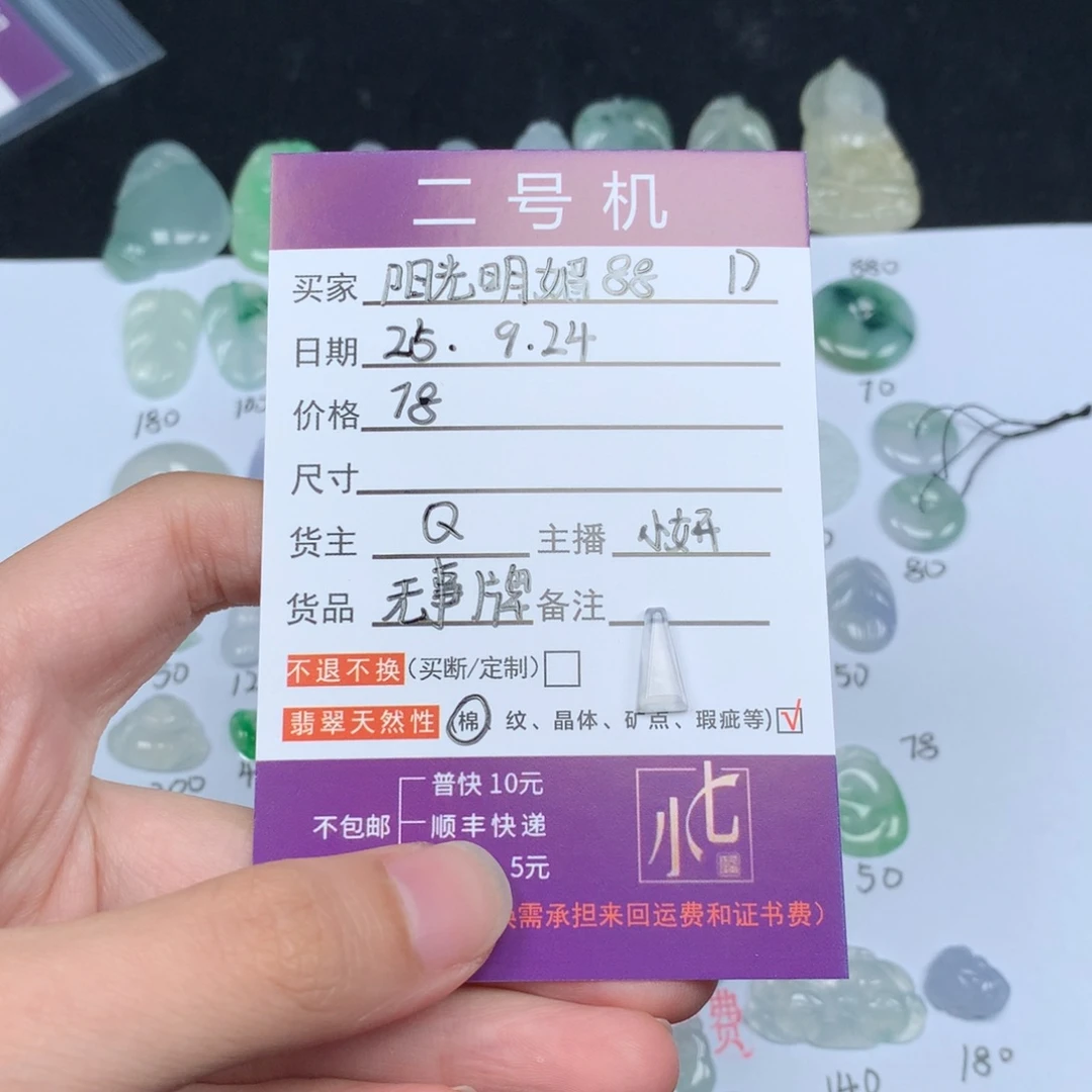 颈饰未镶嵌翡翠阳****8翡翠