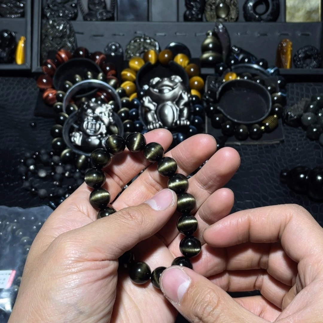 黑曜岩珠宝奇石未镶嵌M*æ