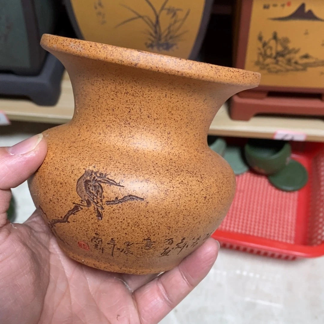 水***哥紫砂花盆紫砂文化