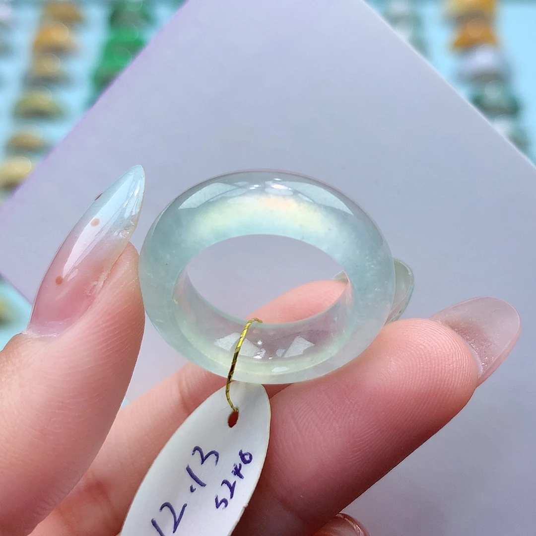 未镶嵌戒指翡翠1213圈