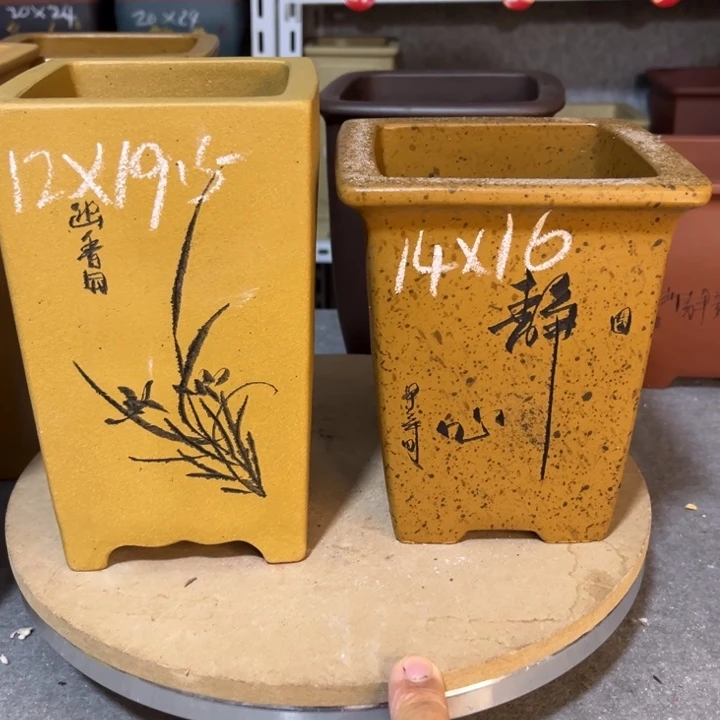 紫砂花盆宜兴紫砂