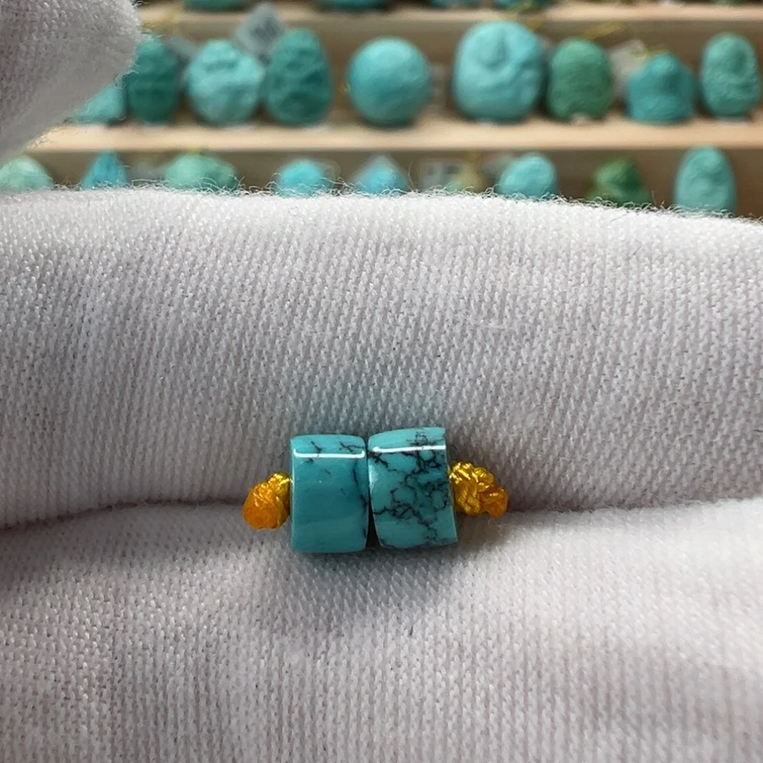 未镶嵌绿松石直切珠5.5mm