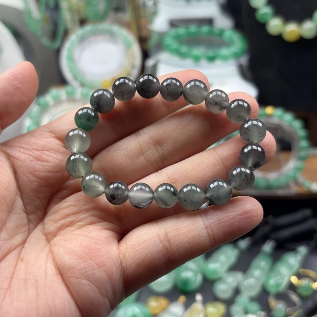 石英质玉手串未镶嵌