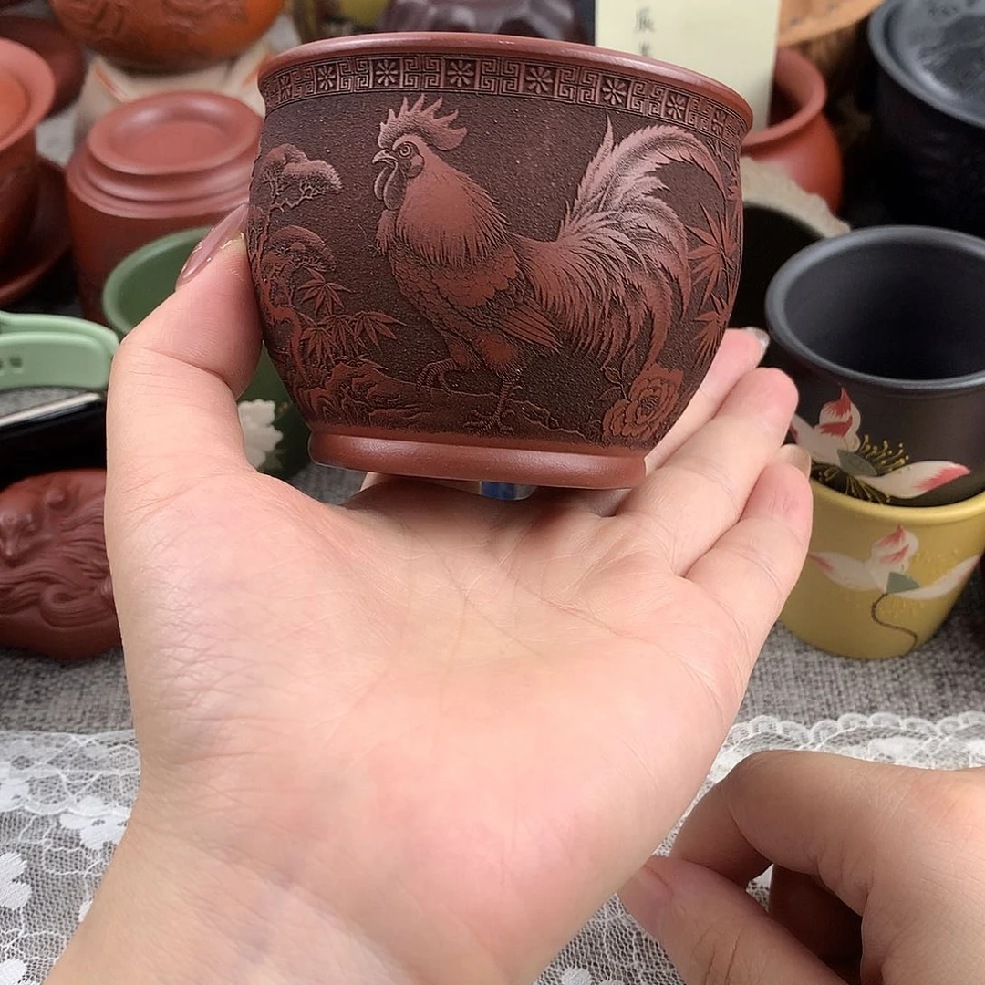 茶杯紫砂高端主人杯
