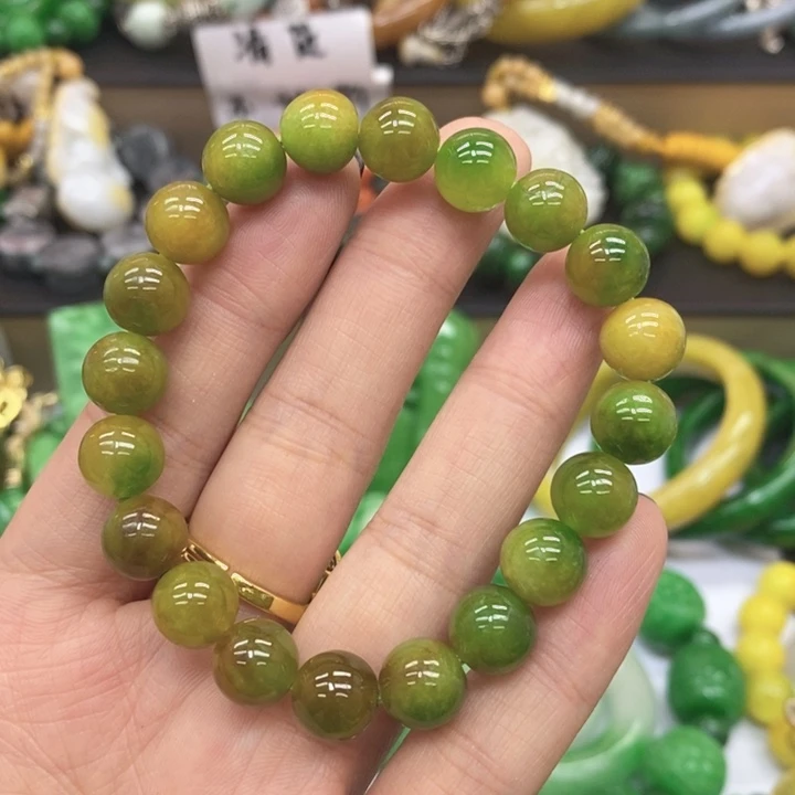 翡翠未镶嵌颈饰手链56