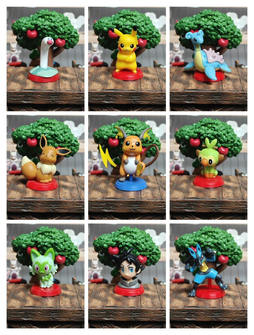 【红底】散货玩具 玩偶 手办 宠物小精灵 神奇宝贝