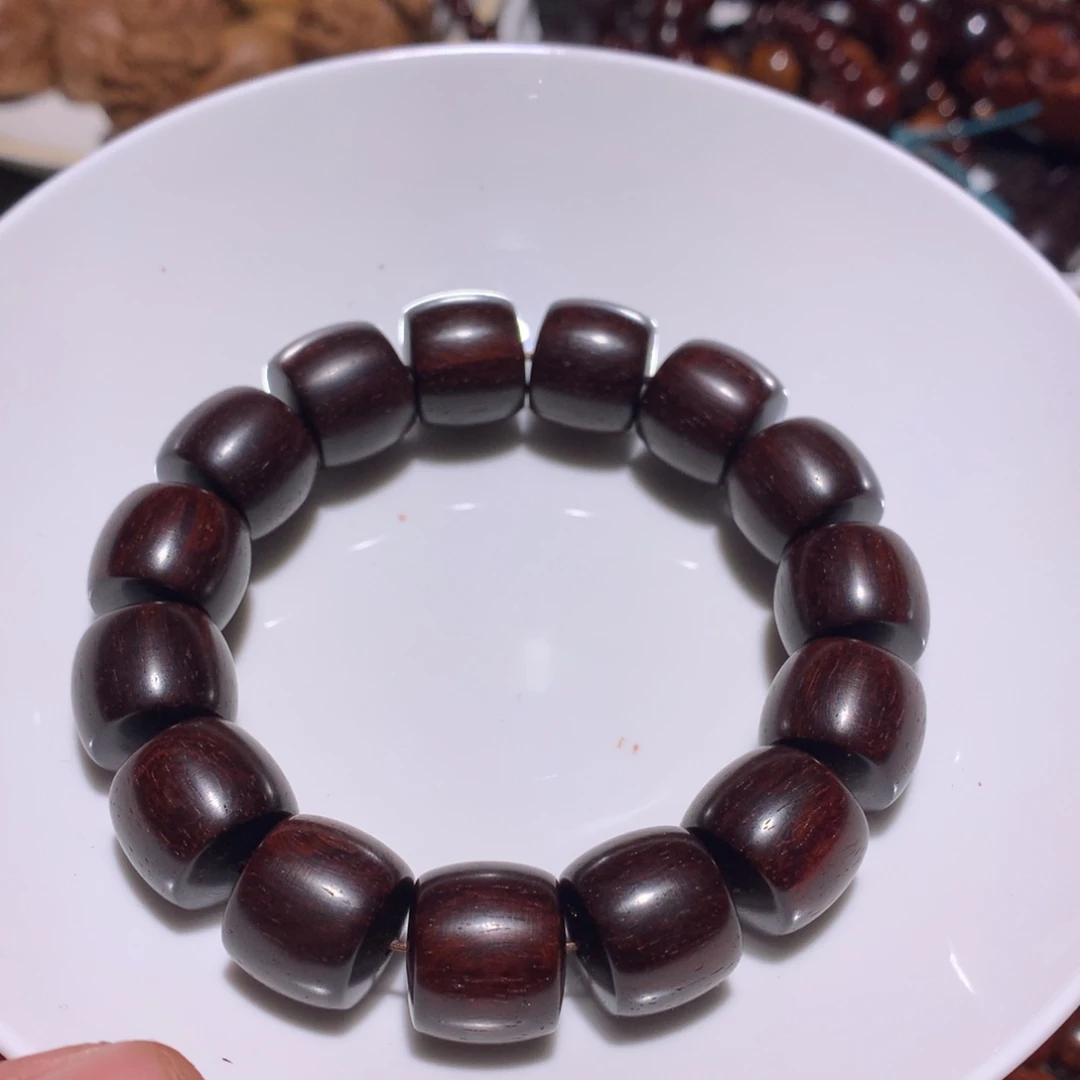 手串/手链小叶紫檀琴料15/16直切