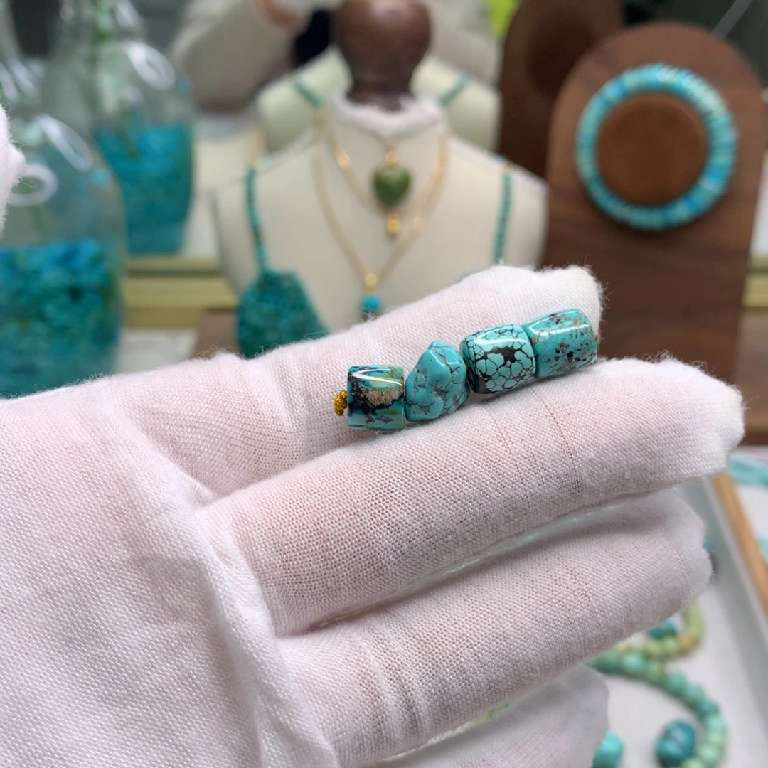 绿松石未镶嵌配饰