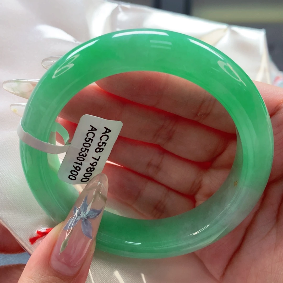 翡翠手镯未镶嵌22（5号）