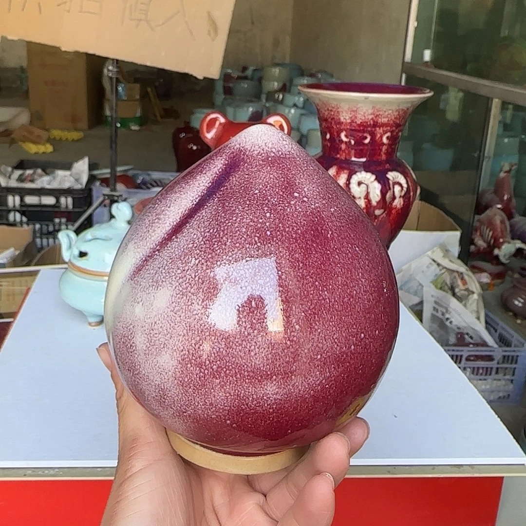 摆件陶郑家钧瓷摆件微瑕