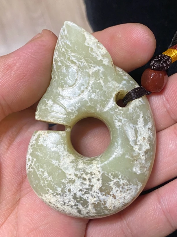 河磨奇石猪龙型件