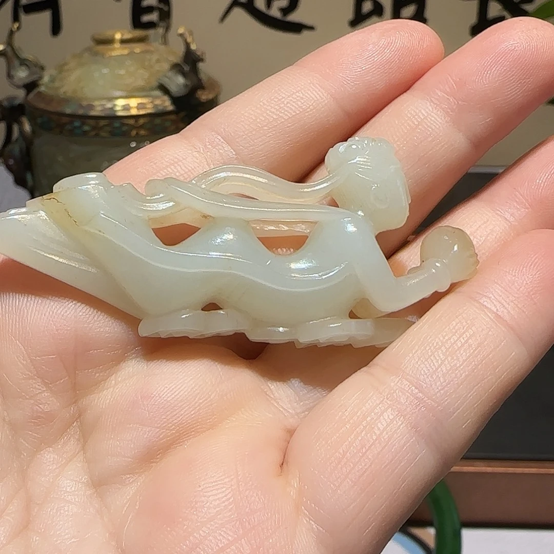 m***g和田玉未镶嵌挂件