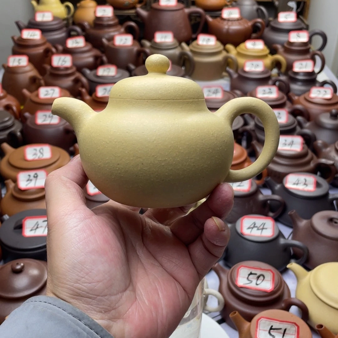 茶壶紫砂宜兴紫砂半手工