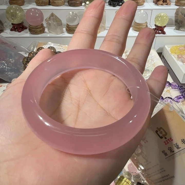 未镶嵌手链水晶马粉55圈口