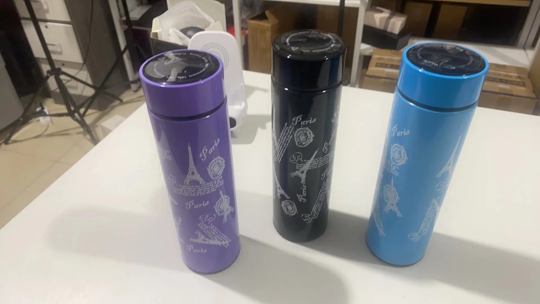 韩版真空简约温显杯
