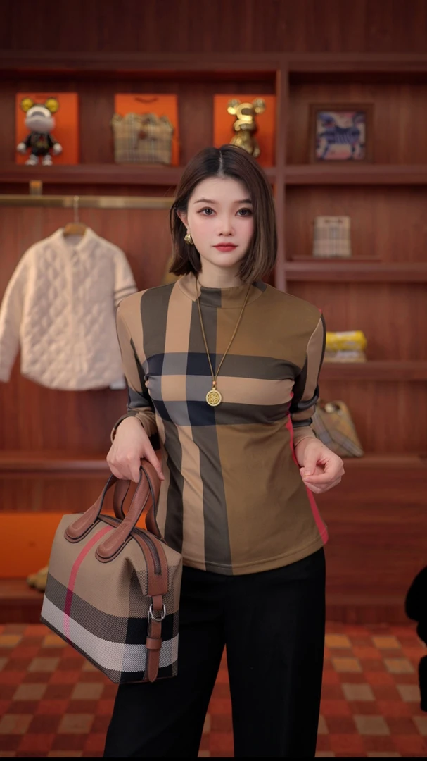 susu“奢级T”原面料精纺打底长袖衫170228