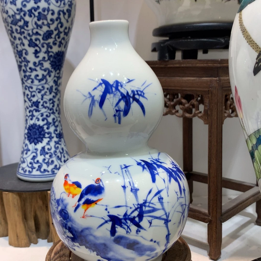 景德镇陶瓷花瓶摆件