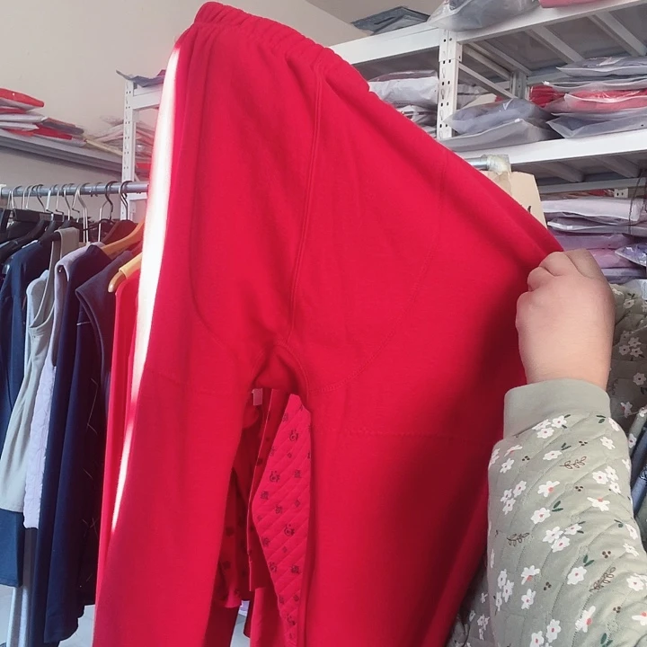 棉加绒裤子护膝款